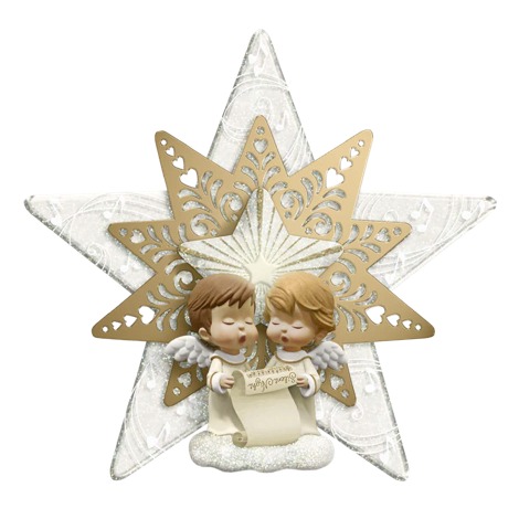 2006 Marys Angels Tree Topper - Hard to Find! *Slightly Damaged Box