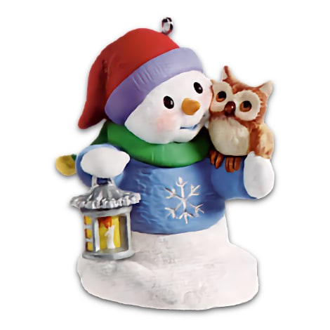 2005 Snow Buddies #8 - Snowman with Owl