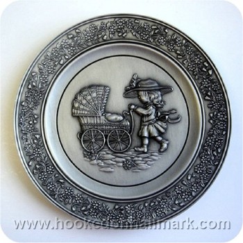 1980 Special Day Pewter Plate - We Learn of Love #2 - No Box