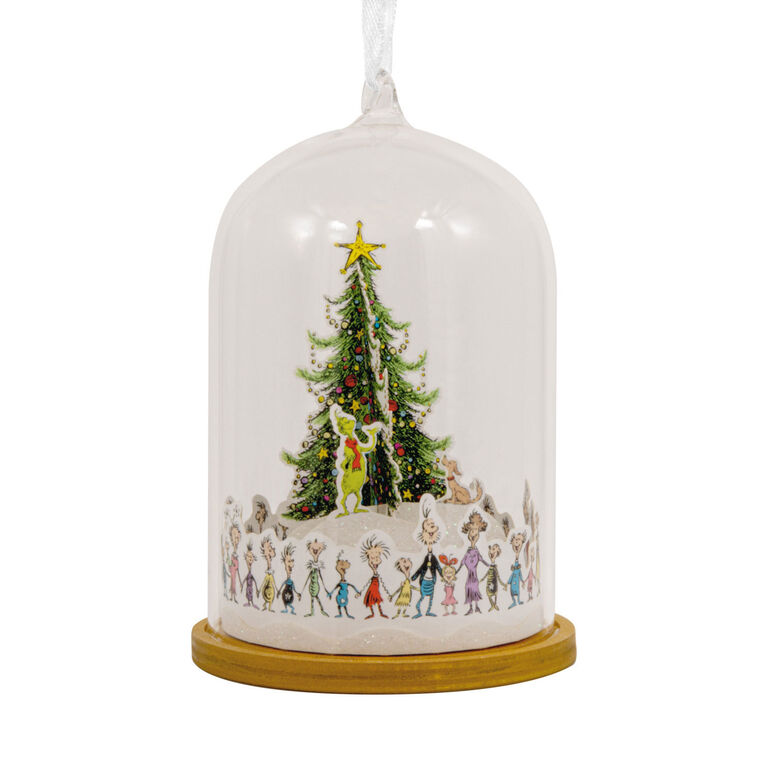 2026 Grinch in Whoville *Glass Cloche Hallmark Signature Ornament *SHIPS OCT 10  