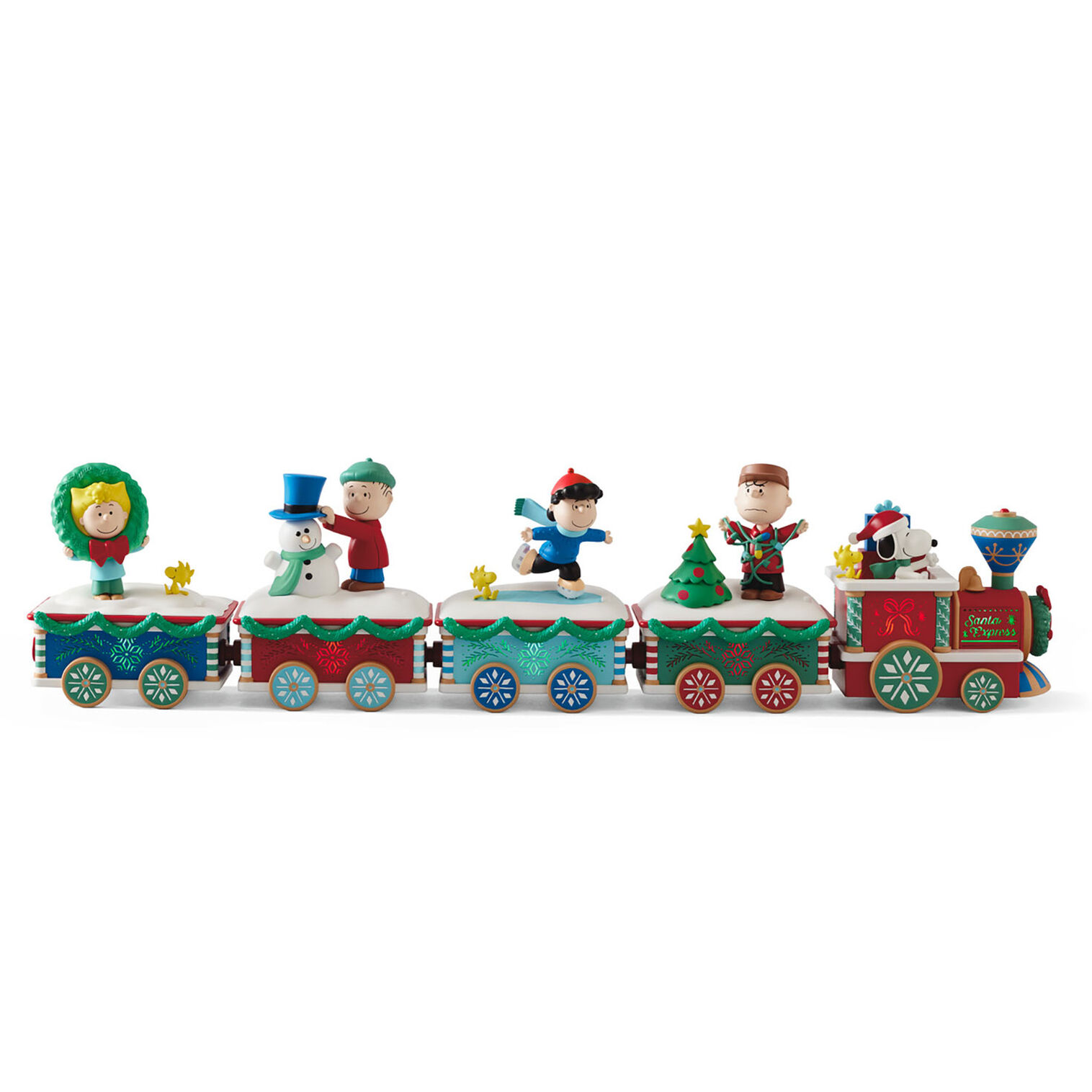 2026 Peanuts Santa Express Character Train *INTERACTIVE Light, Sound, and Motion! *SHIPS OCT 10 