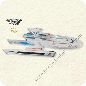 <font face="arial" size="2"><b>2008 USS Reliant, Star Trek</b><br>2008 Hallmark Keepsake Magic Ornament <br><i> (Scroll down for additional details) </i> </font> 