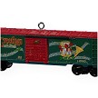 <font face="arial" size="2">A closer view of the 2009 Lionel Holiday Boxcar</font> 