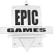 Epic Games 1999-2005 Logo Metal Ornament 