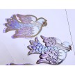 Flat sheet imprint show with 1980 Dove ornament below, ornament not included 