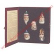 Packaged in a book like box 