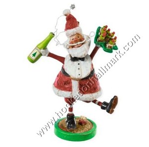 2008 Hallmark Keepsake Ornament <br>A Santa Claus Christmas <br>A Jolly Ho Ho Ho! 