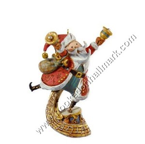 2008 Hallmark Keepsake Ornament <br>A Santa Claus Christmas <br>Ringing in the Season 